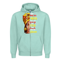 Seafoam black history month shirt african woman afro i am the storm t shirt Zipper Hoodie - artisFamous