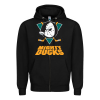 Black sport mighty ducks gift for fans Zipper Hoodie - artisFamous