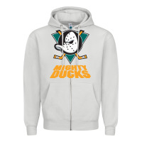Dove Grey sport mighty ducks gift for fans Zipper Hoodie - artisFamous