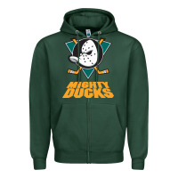 Sports Green sport mighty ducks gift for fans Zipper Hoodie - artisFamous