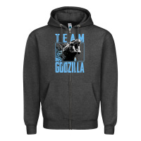 Charcoal Heather go.dzil.la vs k.o.n.g   official team go.dzi.lla ne.on gift t shirt Zipper Hoodie - artisFamous