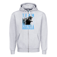 Heather Grey go.dzil.la vs k.o.n.g   official team go.dzi.lla ne.on gift t shirt Zipper Hoodie - artisFamous
