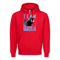 Red go.dzil.la vs k.o.n.g   official team go.dzi.lla ne.on gift t shirt Zipper Hoodie - artisFamous