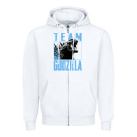 White go.dzil.la vs k.o.n.g   official team go.dzi.lla ne.on gift t shirt Zipper Hoodie - artisFamous