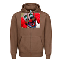 Embroidered Clown Zipper Hoodie | Teevron