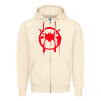 Sandshell spiderverse miles symbol tag t shirt Zipper Hoodie - artisFamous