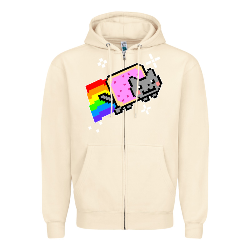 Nyan Cat T Shirt Zipper Hoodie by artisFamous | Teevron