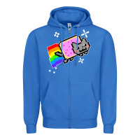 True Royal nyan cat t shirt Zipper Hoodie - artisFamous