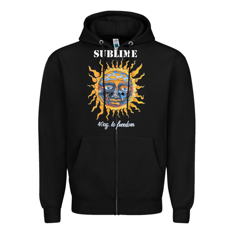 Licensed Vintage Sublime, Gift For Women Men T Shirt Zipper Hoodie by artisFamous | Teevron