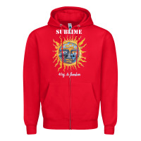 Red licensed vintage sublime, gift for women men t shirt Zipper Hoodie - artisFamous