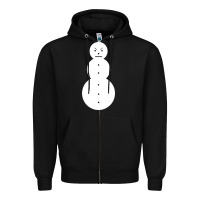 Black jeezy snowman funny shirt premium Zipper Hoodie - artisFamous