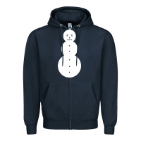 Navy jeezy snowman funny shirt premium Zipper Hoodie - artisFamous