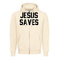Sandshell jesus saves christian faith trust in god lord christ Zipper Hoodie - artisFamous