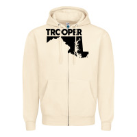 Sandshell maryland state trooper Zipper Hoodie - artisFamous