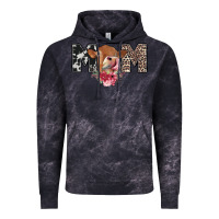 Cloud Black mom cow Vintage Hoodie - CowhideDigitalArt