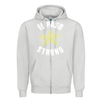 Dove Grey el paso strong Zipper Hoodie - artisFamous