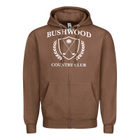 Chestnut bushwood country club Zipper Hoodie - artisFamous