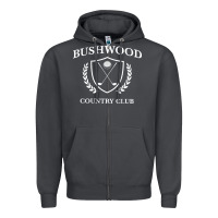 Smoke bushwood country club Zipper Hoodie - artisFamous