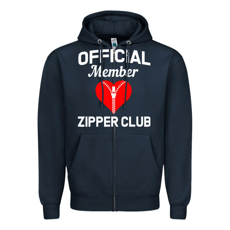 Open Heart Surgery Zipper Club Bypass Get Well Recovery Gift Zipper Hoodie by artisFamous | Teevron