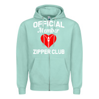 Seafoam open heart surgery zipper club bypass get well recovery gift Zipper Hoodie - artisFamous