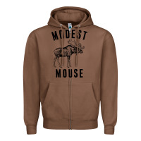 Chestnut modest mouse Zipper Hoodie - artisFamous