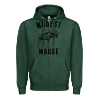 Sports Green modest mouse Zipper Hoodie - artisFamous