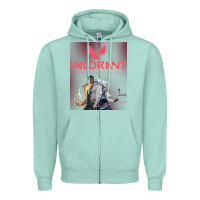 Seafoam valorant gaming design Zipper Hoodie - artisFamous