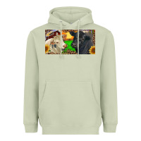 Matcha Charolais Bull And Black Angus Bull With Farm Heavyweight Hoodie - RanaPortraitStore