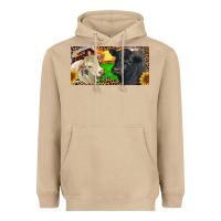 Mushroom Charolais Bull And Black Angus Bull With Farm Heavyweight Hoodie - RanaPortraitStore
