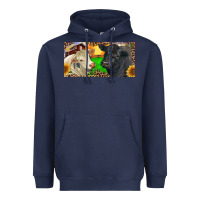 Charolais Bull And Black Angus Bull With Farm Heavyweight Hoodie | Teevron