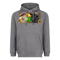Storm Charolais Bull And Black Angus Bull With Farm Heavyweight Hoodie - RanaPortraitStore