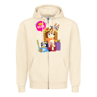 Sandshell bluey mom dad funny queen for family lover t shirt Zipper Hoodie - artisFamous