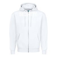 White security Zipper Hoodie - artisFamous