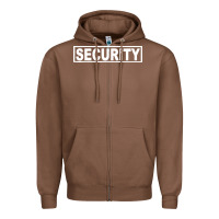 Chestnut security Zipper Hoodie - artisFamous
