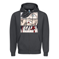 Smoke special price for printed anime tops Zipper Hoodie - artisFamous