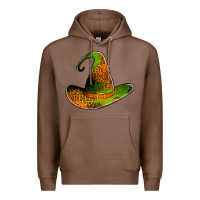 Chestnut leopard witch hat Premium Hoodie - Jasminsmagicworld