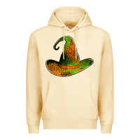 Pina Colada leopard witch hat Premium Hoodie - Jasminsmagicworld