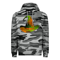Slate Camo leopard witch hat Premium Hoodie - Jasminsmagicworld
