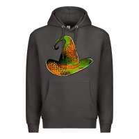 Smoke leopard witch hat Premium Hoodie - Jasminsmagicworld