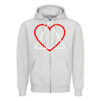 The Adoption Symbol Zipper Hoodie | Teevron