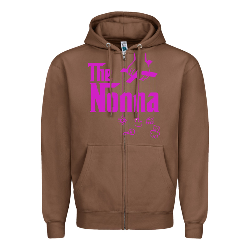 The Nonna! Italy Grandmother Baby Hang Toys Zipper Hoodie by artisFamous | Teevron