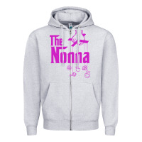 Heather Grey the nonna! italy grandmother baby hang toys Zipper Hoodie - artisFamous