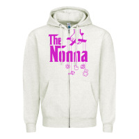 Oatmeal Heather the nonna! italy grandmother baby hang toys Zipper Hoodie - artisFamous