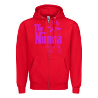 Red the nonna! italy grandmother baby hang toys Zipper Hoodie - artisFamous