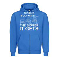 True Royal cool the more i play with it...the bigger it gets men women t shirt Zipper Hoodie - artisFamous