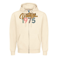 Sandshell retro vintage 1975 women's Zipper Hoodie - artisFamous