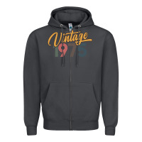 Smoke retro vintage 1975 women's Zipper Hoodie - artisFamous