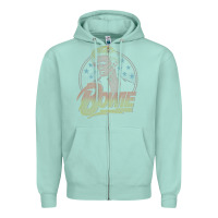 Seafoam bowie   diamond dogs t shirt Zipper Hoodie - artisFamous
