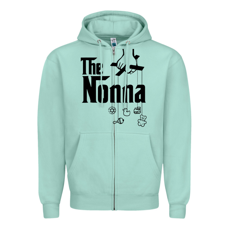 The Nonna! Italy Grandmother Baby Hang Toys Zipper Hoodie by artisFamous | Teevron