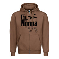 Chestnut The Nonna! Italy Grandmother Baby Hang Toys Zipper Hoodie - artisFamous